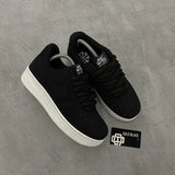 AIR FORCE PRETO\BRANCO NOBUCK