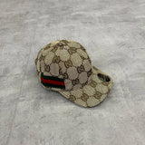 BONÉ GUCCI BEGE ESCURO