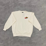 MOLETOM GOLA CARECA NIKE ATHLETICS OFF-WHITE