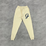 CALÇA MOLETOM JOGGER ESSENTIAL BEGE