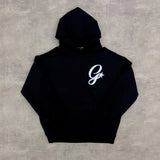 MOLETOM COM CAPUZ ESSENTIAL PRETO
