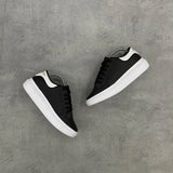 Alexander McQueen PREMIUM PRETO COM DETALHE BRANCO