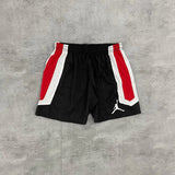 SHORT TACTEL NIKE JORDAN PRETO E VERMELHO