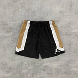 SHORT TACTEL NIKE JORDAN PRETO E BEGE