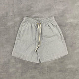 SHORT DE LINHO CINZA